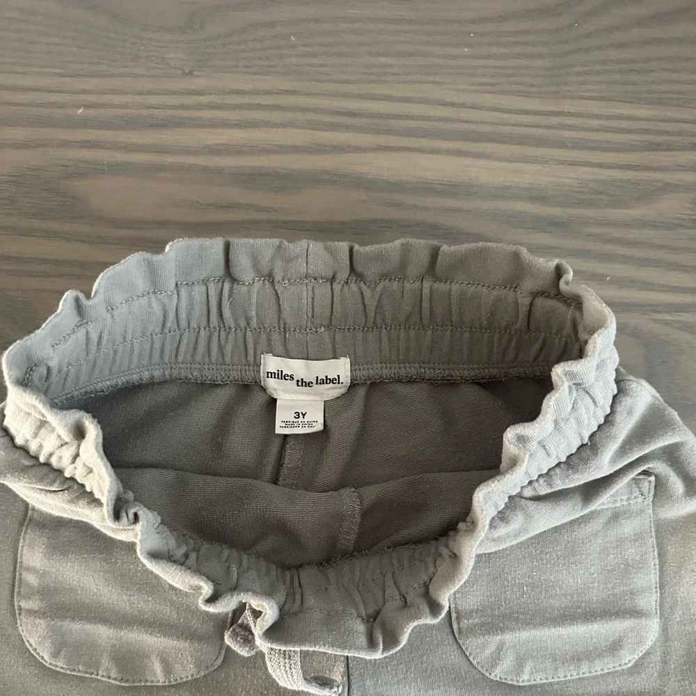 MILES THE LABEL TODDLER GIRL PAPERBAG WAIST SHORTS & WOVEN LYOCELL SHORTS